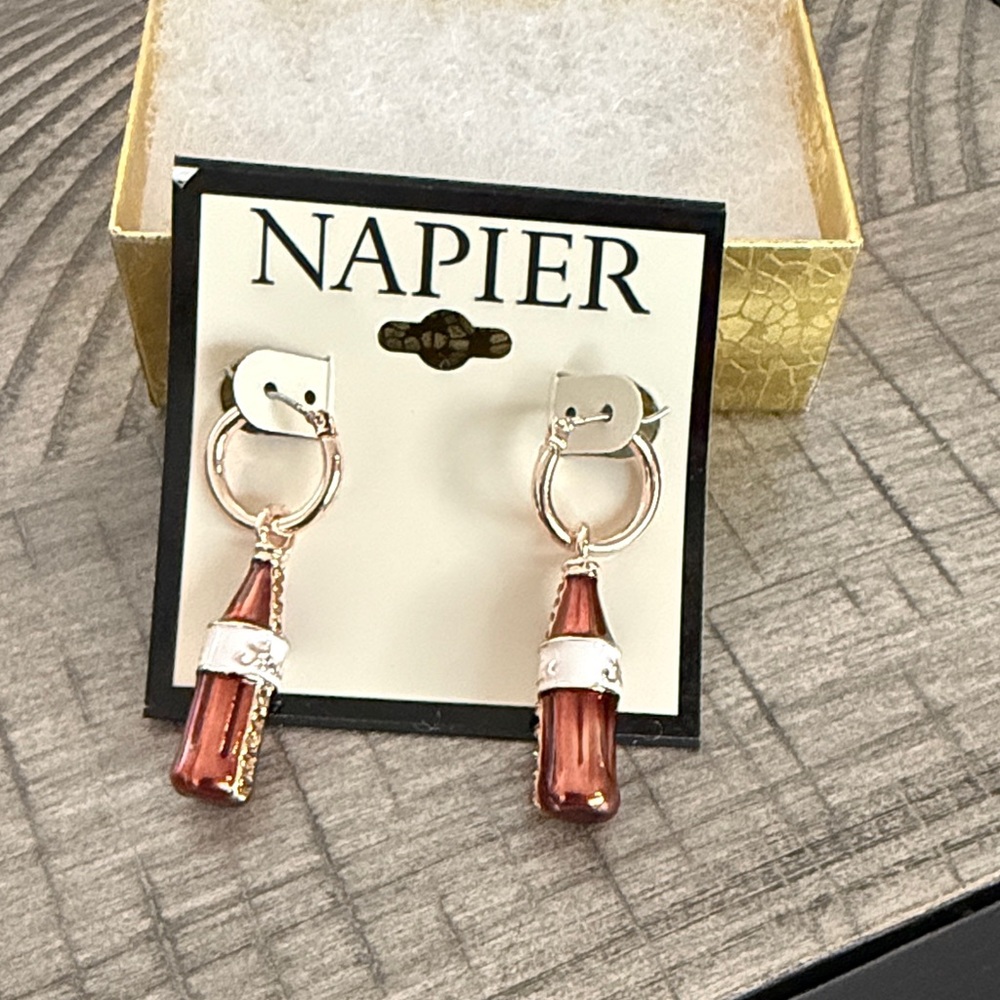 Napier Soda Charm Earrings